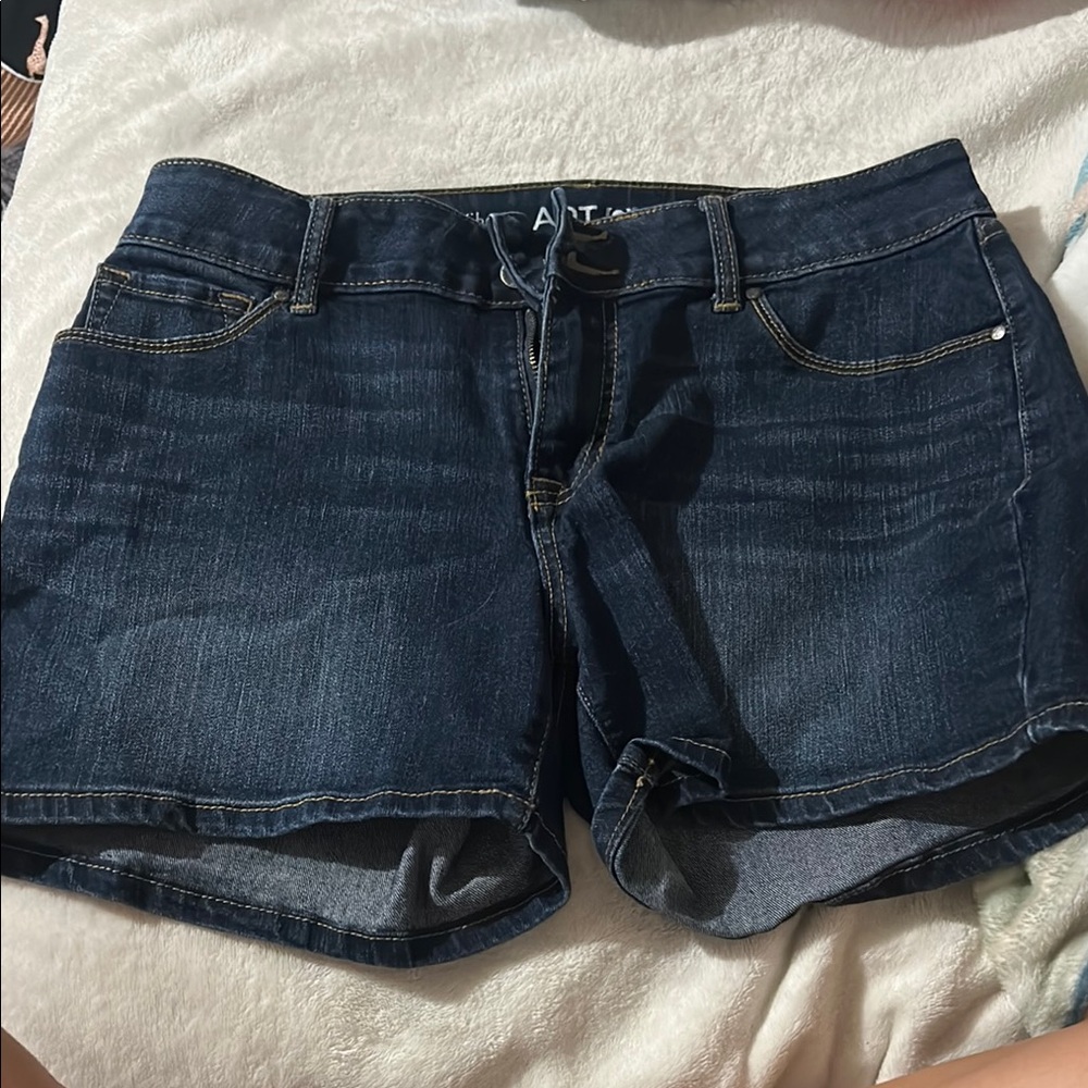 Apt. 9 Dark Blue Jean Shorts